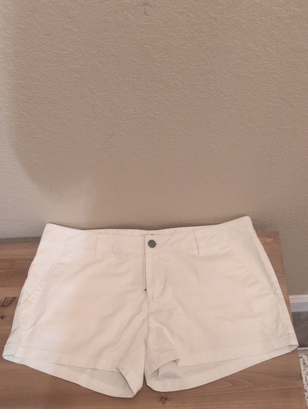 Women's White Bermuda Shorts - Clean Tailored Summer Staple